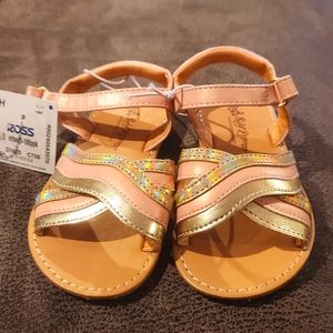 Brand new toddler girl sandals size 7